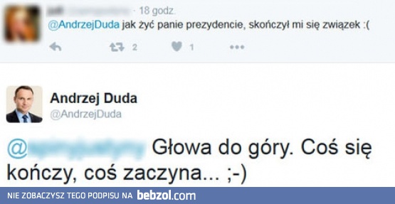 Dobre rady prezydenta