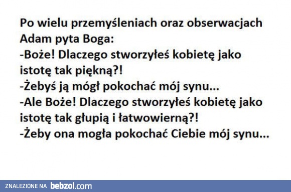 Boże, dlaczego?