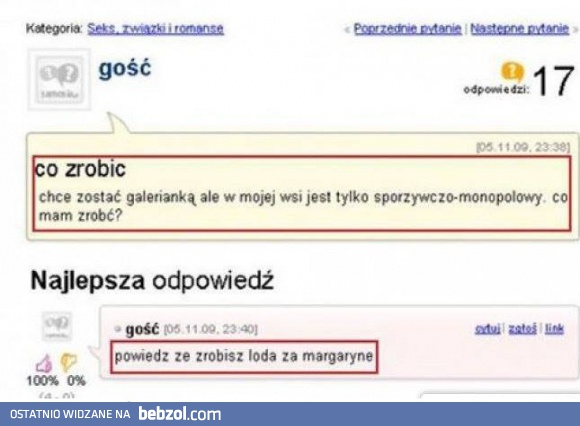 Co zrobić