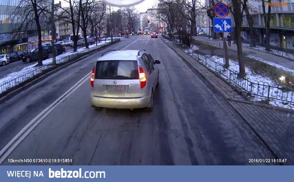 Dresik z BMW, czyli agresja na drodze