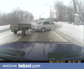 Wypadek z przyczepą