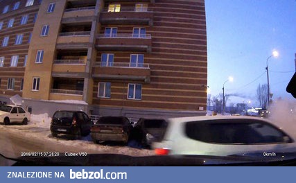 Kierowca pomylił pedały gazu i hamulca