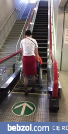 Schody ruchome dla osób niepełnosprawnych