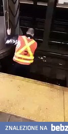 Porażenie prądem w metrze 