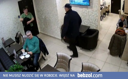 złodzieje w kawiarni