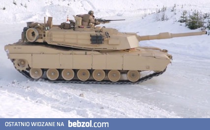 M1 Abrams i latanie bokiem