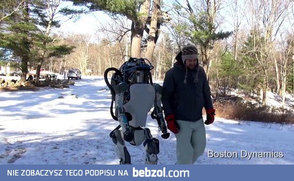 Niesamowity robot z Boston Dynamics