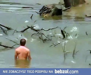 Niespodzianka podczas łowienia ryb