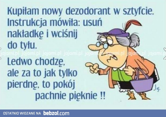 Dezodorant w sztyfcie 