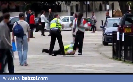Brytyjska policja w akcji