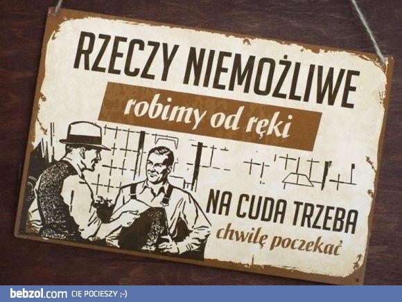 Cuda i rzeczy niemożliwe