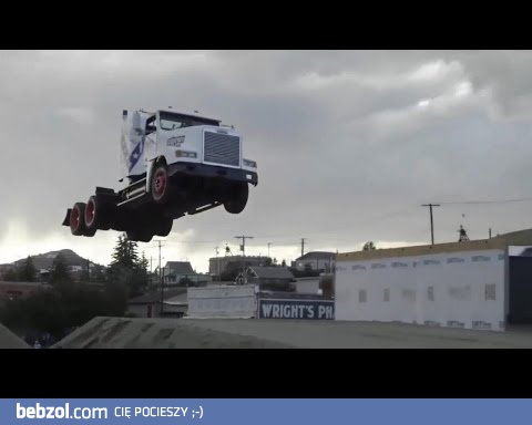 Semi Truck Jump
