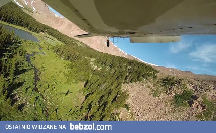 Zarybianie ciężko dostępnego jeziora przy użyciu samolotu