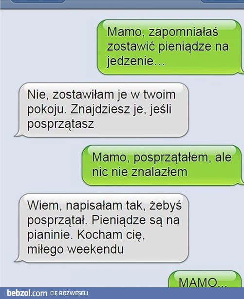 Mama potrafi zmotywować