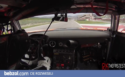 Przejazd po torze Mugello Roberta Kubicy