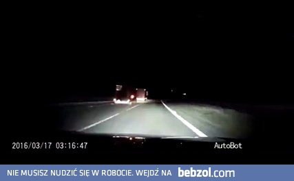 Przelatujący meteoryt uchwycony kamerką w UK