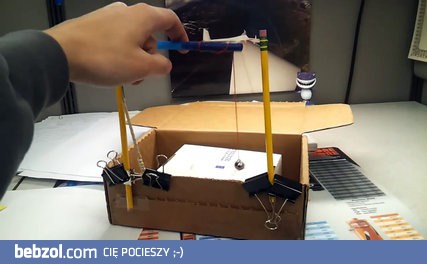 Bardzo kreatywna maszyna, która powstała... z nudów