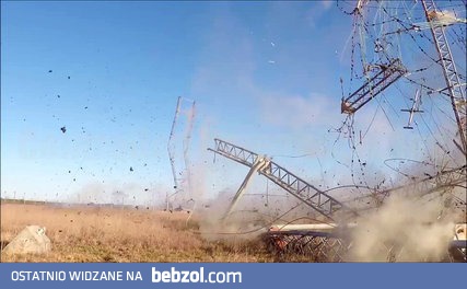 Kontrolowane wyburzanie anten radiowych VoA