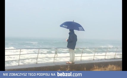 Spryciarz miał parasolkę