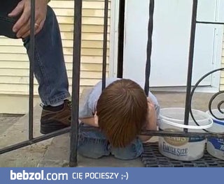 Chłopczyk w pułapce