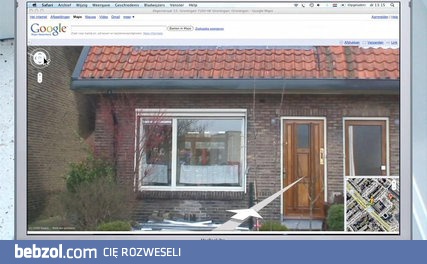 Wjazd na chatę z Google Street View!
