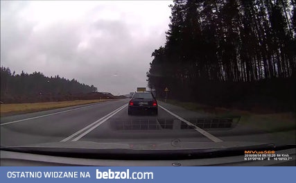 Wyprzedzanie na budowie drogi