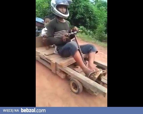 Domowej roboty samochód