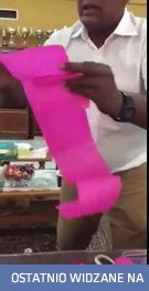 Papierowy murzyn magik