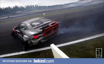 Drifting przy 220 km/h 
