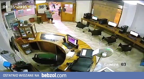 Nagranie ukazujące siłę trzęsienia ziemi 