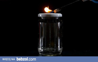 Silnik odrzutowy ze słoika i alkoholu