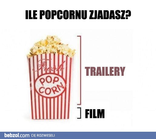 Jak jemy popcorn w kinie