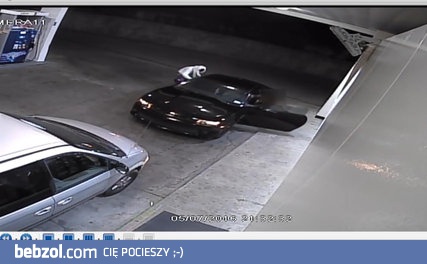 Próba kradzieży samochodu ze stacji benzynowej