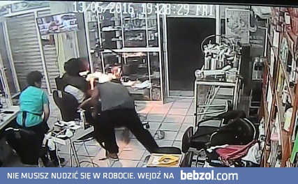 Napad na salon kosmetyczny