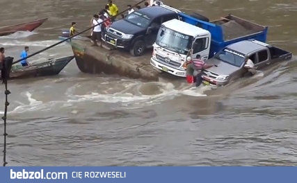 Tragiczny wypadek podczas przeprawy na rzece