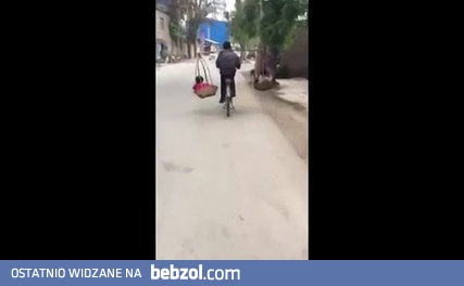 Dzieci na rowerze przewozi się tak...