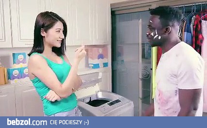 Chińska reklama wybielacza