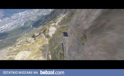 Efektowna stabilizacja obrazu podczas lotu wingsuit