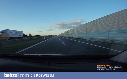 To się nazywa dzwon - wypadek na A2