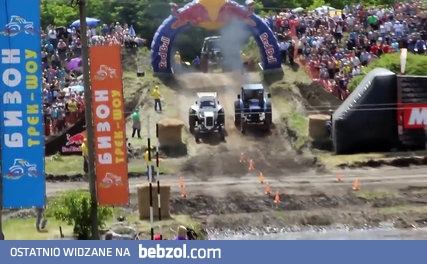 Bison Track Show 2016 The most interesting race on tractors