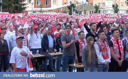 Przed meczem Polska-Niemcy. Strefa Kibica Koszalin