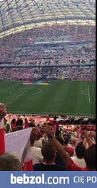 40 tys polskich gardeł śpiewa hymn przed meczem z Ukrainą!