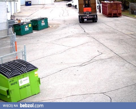 Transport wózka widłowego