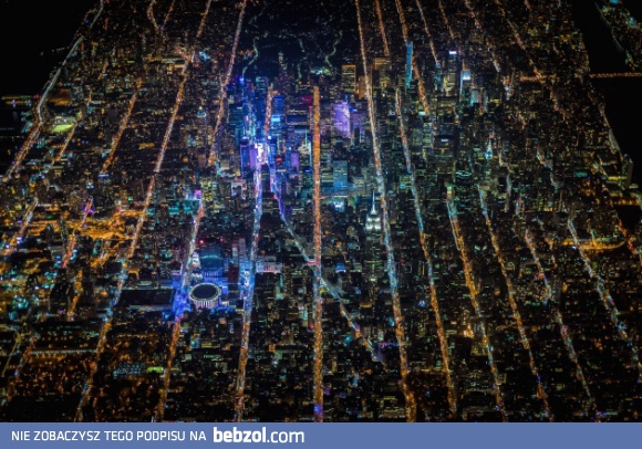 Manhattan nocą 
