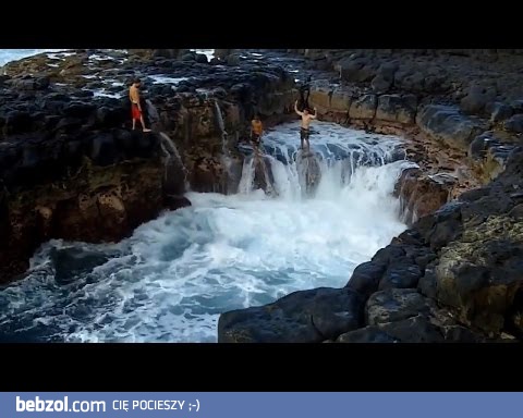 Niebezpieczne miejsce do pływania