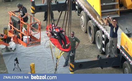 Katapulta do wystrzeliwania ludzi w Dubaju