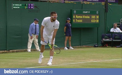 Serb Viktor Troicki wdał się w awanturę z sędzią