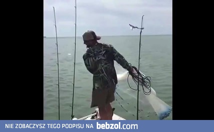 Jak nie trzeba rzucać sieć