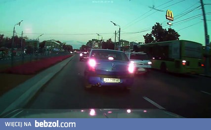 Gangstera z łady dopada karma