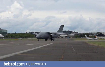 Antonov An-178 najnowszy samolot z Ukrainy - Demonstracja